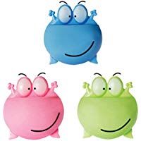 Yardwe Estante montado en la Pared del Soporte del Cepillo de Dientes de la Rana 3pcs Organizador del Cepillo