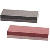 Tyrolit 6316 Piedra Combinada, 89A Combinado, 90K Forma, 120/400 Grano, 50mm x 25mm x 200mm