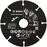 Bosch Professional 2608623012 Disco multimaterial de carburo para Amoladora (115 mm)