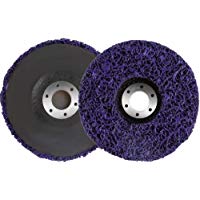 NACTECH 2pcs Disco Abrasivo de Policarburo 125mm Discos Abrasivos Amoladora para Quitar Pintura y Limpieza Herrumbre