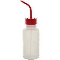Astik'S WBGP-254-001 Frasco Lavador Graduado Boca Ancha, Tap&oacute;n Azul, Ldpe, 250 Ml