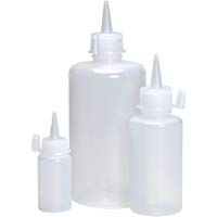 Azlon BGE836PNC - Bote de pl&aacute;stico con tapa y pitorro (LDPE, 500 ml, 10 unidades)