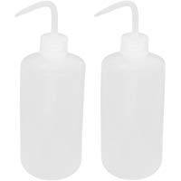 sourcingmap &Aacute;ngulo Recto Doblado Punta L&iacute;quido De Pl&aacute;stico Almacenamiento Botella Dispensador 500Ml 2Pcs