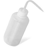 Botella apretada - TOOGOO(R)250 ml capacidad Botella apretada de jabon verde de plastico blanco claro lavado de tatuaje