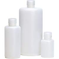 Azlon BNH0250P - Botes de pl&aacute;stico con cuello estrecho (polipropileno y HDPE, tap&oacute;n roscado, 250 ml, 10 unidades)