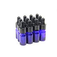 One Triilion Azul Frasco Cuentagotas Cristal 10ml, Botellas Cuentagotas con [Pipeta Cuentagotas Cristal], para Aceite Esencial, Masaje,Fragancia, Aromaterapia, Laboratorio, E-L&iacute;quidos - 12Pcs