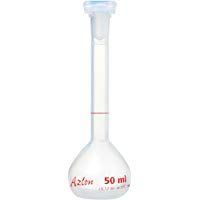 Azlon FDF118N - Matraz volum&eacute;trico (pl&aacute;stico y PMP, 50 ml)