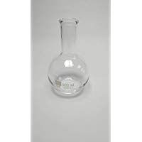 Rocwing Matraz Graduado de Fondo Plano hecho de Vidrio de Borosilicato 3.3 (500ml)