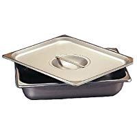 Polar Ware 952 - Bandeja para cat&eacute;ter (acero inoxidable, 21 x 13 x 5 cm, 12 unidades)