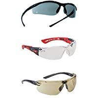 DUTSCHER 270005-Gafas de protecci&oacute;n, con ramas Boll&eacute; Safety, modelo Rush, ocular Twilight