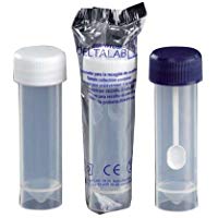 Deltalab 409602 - Juego de recipientes universales de polipropileno con cuchara PS (no est&eacute;ril, 30 ml, 400 unidades)