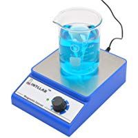 INTLLAB Agitador Magn�tico Magnetic Stirrer with Stir Bar 3000 Rpm Max Stirring Capacity: 3000ml