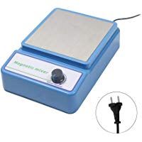 KKmoon Agitador magn&eacute;tico profesional de tama&ntilde;o peque&ntilde;o Mezclador magn&eacute;tico, con barra de agitaci&oacute;n 2400 rpm Capacidad de agitaci&oacute;n m&aacute;xima 1000 ml Volumen para la Industria
