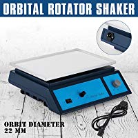 Autovictoria Orbital Shaker Velocidad variable 0-210 RPM Orbital Shaker Plataforma 315 x 218 mm Plataforma de trabajo Orbital Rotator Shaker