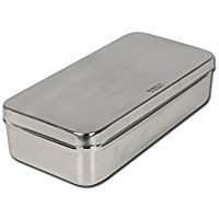 GIMA 5870 S.p.A - Caja de acero inoxidable (25 x 12 x 6 cm)