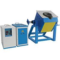 Lanshuo Horno de Fundicion LSZ-15 15KW Horno para Fundir Metales 18A 550V Horno Fundicion para Oro Plata Cobre Lat&oacute;n Metales de Aluminio (LSZ-15)