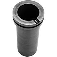 KKmoon Crisol de grafito fundido de alta pureza para herramientas de fundici&oacute;n de metal dorado y plateado de alta temperatura (1KG)