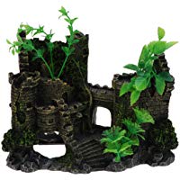 Balacoo Decoraci&oacute;n de acuario de resina ornamento pecera cueva refugio de peces decoraci&oacute;n de escondite para acuario de agua de acuario