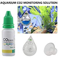 Kits de Prueba de Dispositivos de Agua, Acuario de Prueba de CO2, l&iacute;quido de monitoreo de CO2, soluci&oacute;n de Prueba de Tanque de Agua Acuario de Prueba Continua de CO2