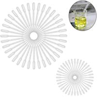 Pipetas de Transferencia - WENTS 200pcs 3ML gotero pl&aacute;stico graduado pipetas de medici&oacute;n desechable para mezclar pinturas acr&iacute;licas y laboratorio