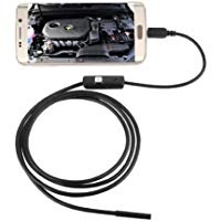Sannysis Para Tel&eacute;fono Android - 5.5mm endoscopio impermeable Inspecci&oacute;n boroscopio C&aacute;mara 6 LED (3.5 M)
