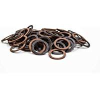 Juntas planas tipo KLINGERsil (hasta 200&deg;C) extremadamente flexibles, el&aacute;sticas, sin asbesto aptas para aceites y combustibles de 50 pz