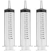 150&nbsp;ml Jeringa de pl&aacute;stico 3&nbsp;unidades para Scientific laboratorios y l&iacute;quido dispensador M&eacute;tricas m&uacute;ltiples usos