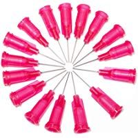 100Pcs-1/2 inch/13mm (Blunt Tip) Agujas de jeringa Agujas y accesorios. Agujas de inyecci&oacute;n de acero inoxidable. Aguja de bloqueo de aguja. (25Ga)