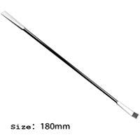 CTGVH - Esp&aacute;tula microf&aacute;rmacos de laboratorio, acero inoxidable, cuchara de muestra para rastreo, 180 mm