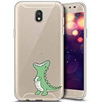 Funda Galaxy J5 2017 ,Funda Silicona Gel Carcasa Ultra Delgado Flexible Tpu Goma Silicona Protector Flexible Cover Case Estuche Protective Caso para Samsung Galaxy J5 2017 ,Dinus Verde
