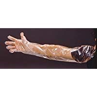 dutscher 794031&nbsp;guante de examen, polietileno, longitud 290&nbsp;mm, superficie lisa (Pack de 100)
