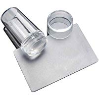 InisIE Nail Art Stamping Stamper raspador del kit de bricolaje polacas plantilla de impresi&oacute;n Herramientas de la manicura