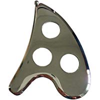 Seasons Shop Herramienta de Masaje de raspado de Acero Inoxidable Gua Sha - Herramienta de liberaci&oacute;n miofascial para liberaci&oacute;n de Tejido Blando, Masaje, Graston, IASTM