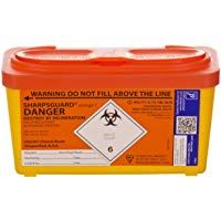 Daniel Sharps DNDD477OL - Cubo de basura (1 L), color naranja