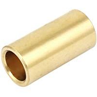 sourcingmap Liso Casquillo de Cojinete Dorado Tono Ojo Manguito de Cobre de Fundici&oacute;n 11mm X 8mm X 22mm
