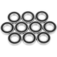 10 Unids Rodamiento r&iacute;gido de bolas de caucho 6901-2RS Rodamiento r&iacute;gido de bolas 12x24x6mm