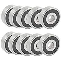 DealMux cil&iacute;ndricos r&iacute;gidos de bolas Rodamientos de rueda 6300RS 10mm x 35mm x 11mm 10PCS