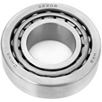 Rodamiento de rodillos, Juego de cono de rodamiento de rodillos c&oacute;nicos de una hilera Keenso 32206 Conjunto de cono de 30 mm Di&aacute;metro de 62 mm Di&aacute;metro de 21.25 mm Espesor Rueda de rodillo de cojinete