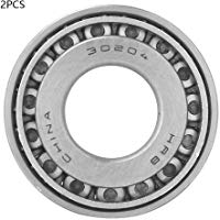2 piezas 30204 Conjunto de cono de rodamiento de rodillos c&oacute;nicos de una hilera 15.25 mm de espesor 20 mm de di&aacute;metro interior 47 mm de di&aacute;metro exterior