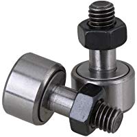 cnbtr 19&nbsp;mm de di&aacute;metro kr19&nbsp;Cam Seguidor Needle Roller Bearing M8&nbsp;Rosca Tipo Rodamientos Pack de 2