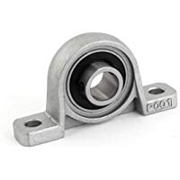 Uxcell a14031100ux0379 Machine K001 - Juego de cojines de base maciza (acero prensado, 3,8 cm de ancho, 0,47 metal)