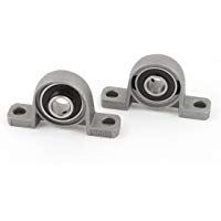 2 PIEZAS 10mm Agujero Interior Bola Montado Bloque De Almohadilla Inserci&oacute;n Rodamiento KP000