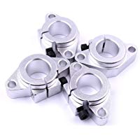 cheerbright 4&nbsp;piezas 16&nbsp;mm Linear barra de aluminio SHF eje apoyo