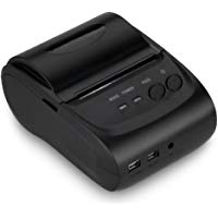 Excelvan - 58mm Impresora T&eacute;rmica Inal&aacute;mbrica de Recibos / Tickets, Interfaz de Bluetooth / USB, Comandos en STAR / ESC / POS