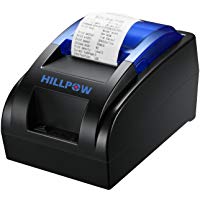 HILLPOW Impresora t&eacute;rmica del recibo del USB de los 58MM, impresi&oacute;n de Alta Velocidad 90m m/seg, Compatible con los comandos de la impresi&oacute;n de ESC/POSI-EU