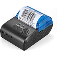 KKmoon 100~240 V Bluetooth 4.0 POS Impresora T&eacute;rmica de C&oacute;digo de Billete en, 58 mm papel | 8dot/mm | 90 mm/s para iOS Android Windows