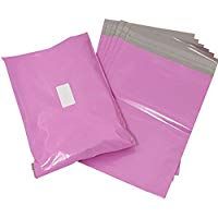 Triplast - Bolsa de pl&aacute;stico para env&iacute;os postales, color rosa, color rosa 17" x 22"