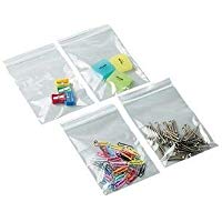 Unipapel 130345 - Pack de 100 bolsas con autocierre, 80 x 120 mm