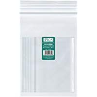PKA 16396 - Pack de 100 bolsas de pl&aacute;stico con autocierre, 180x250 mm