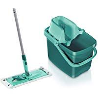 Leifheit Combi Clean Twist - Juego de limpieza de acero inoxidable, 12 l, color azul